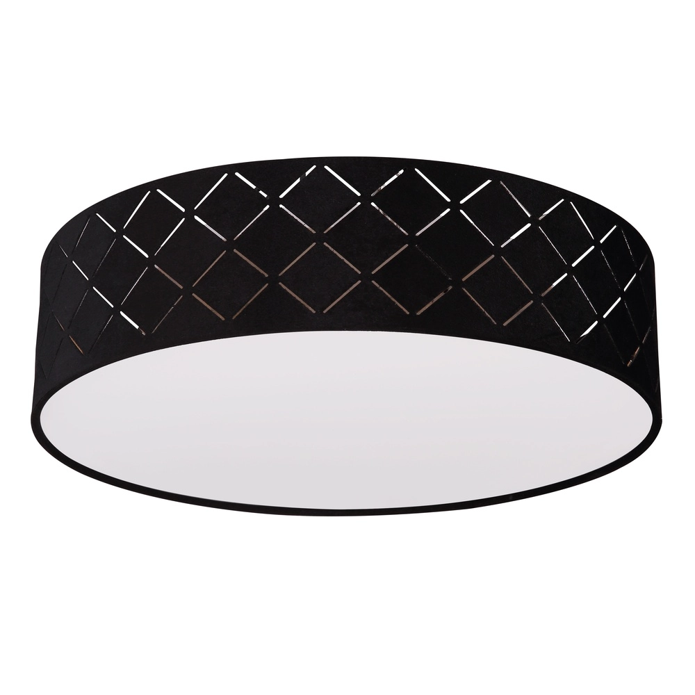 Lampe de plafond Varios Ø 38cm noir Globo 9007371396757