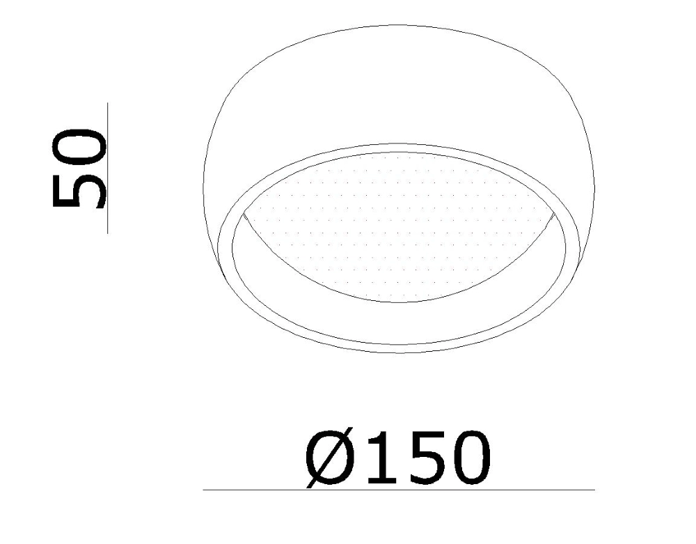 Lampe de plafond élégante Montana Ø15cm - Or brossé Artdelight 8720701103955