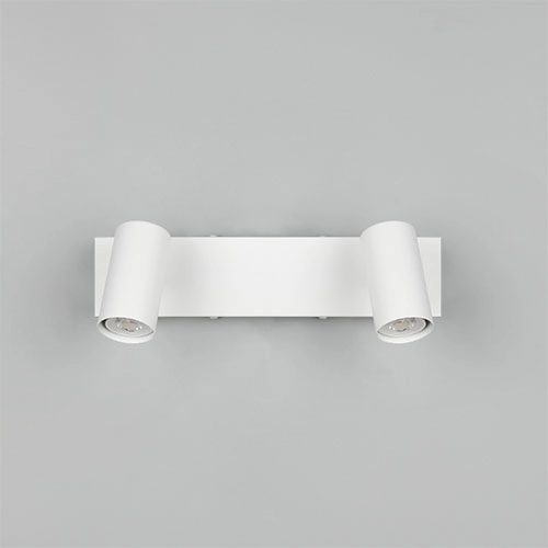 Emplacement monté en surface Taryn Blanc à deux lumières Trio 4017807685565