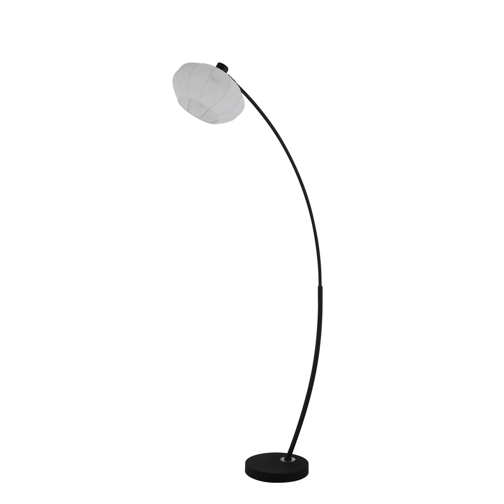 Lampadaire Radiant noir avec capuche Lampadaire Radiant noir avec capuche