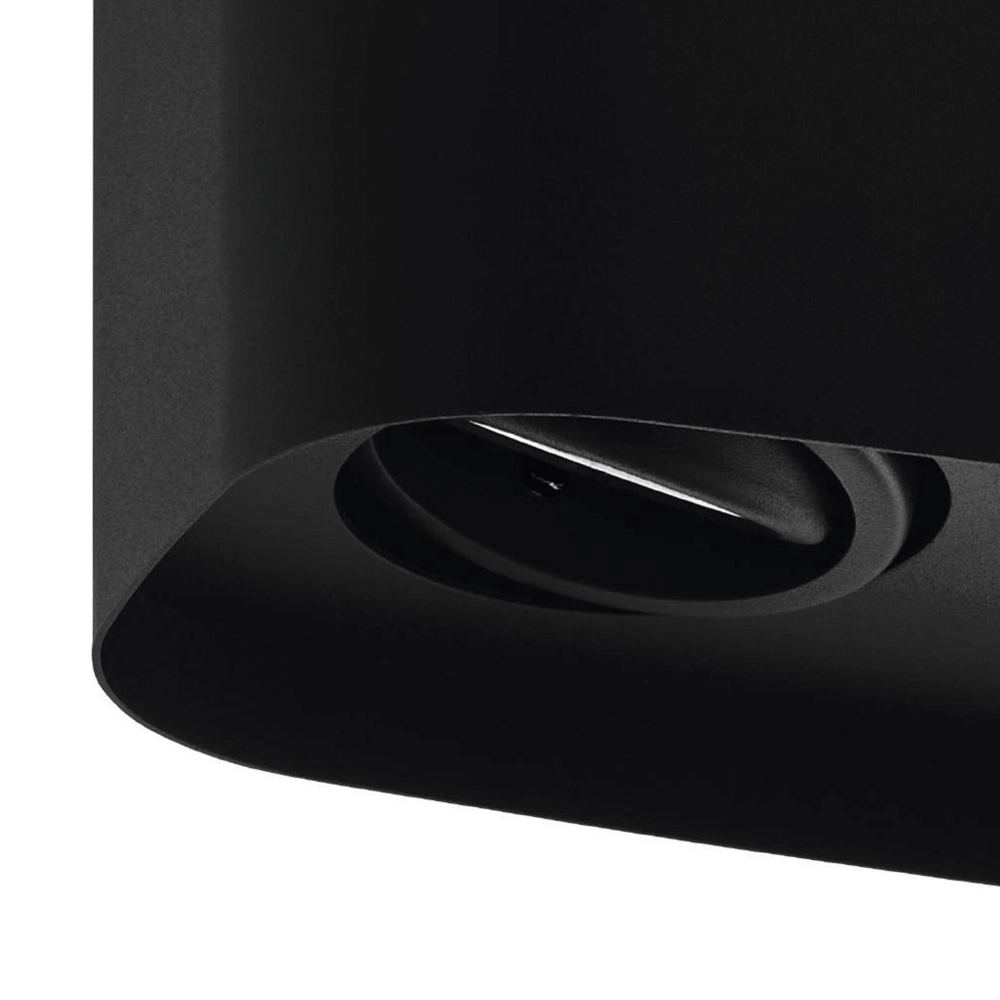 Spot en saillie Zigbee Caminales-Z 2 lumières noir Eglo 9002759996741