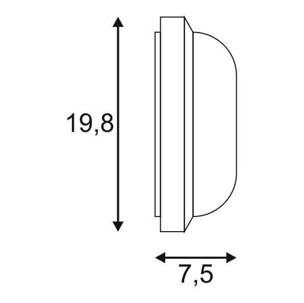 LED lampe d'extérieur Terang 2 SLV 4024163147989
