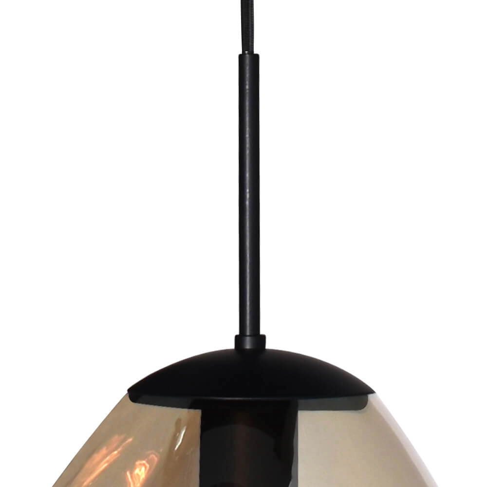 Lampe suspendue Lava 1x verre doré Ø 24cm Masterlight 8718121285979