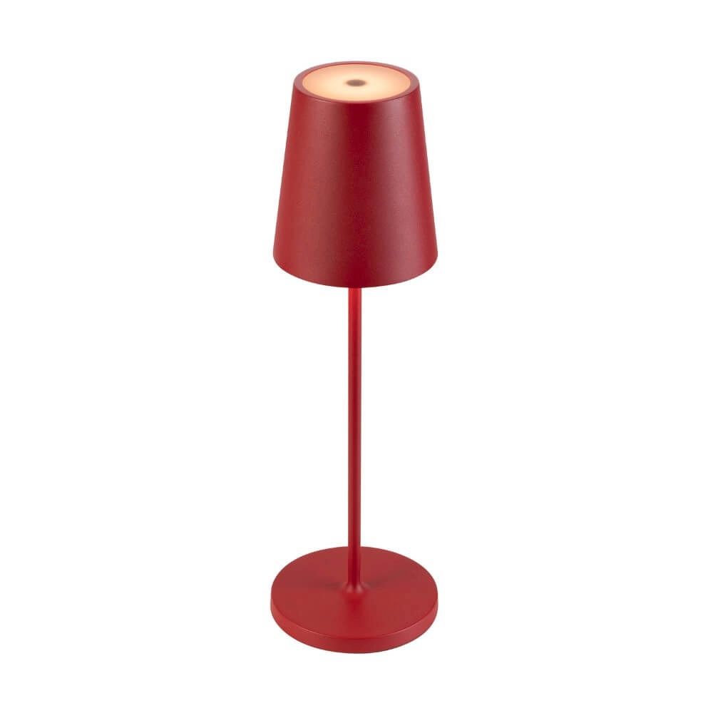 Lampe de table d'extérieur Vinolina Two rouge - rechargeable Lampe de table d'extérieur Vinolina Two rouge - rechargeable