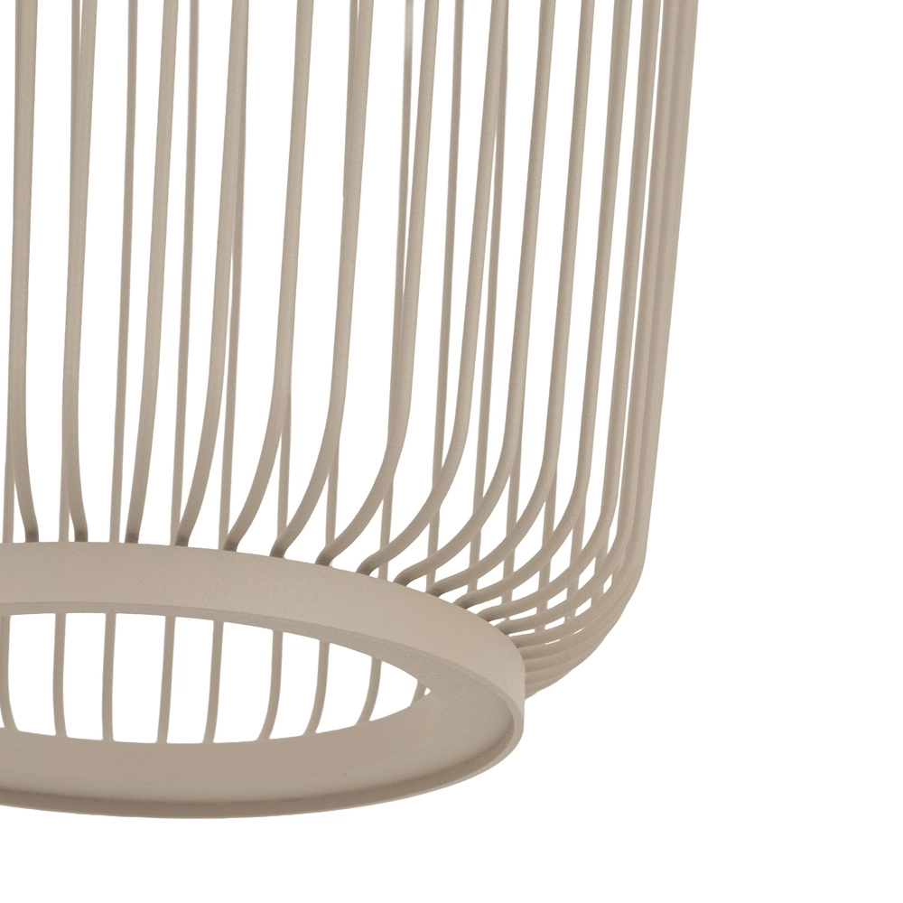 Lampe cage Kenai brun sable Ø 20cm Lyora 5903139122221