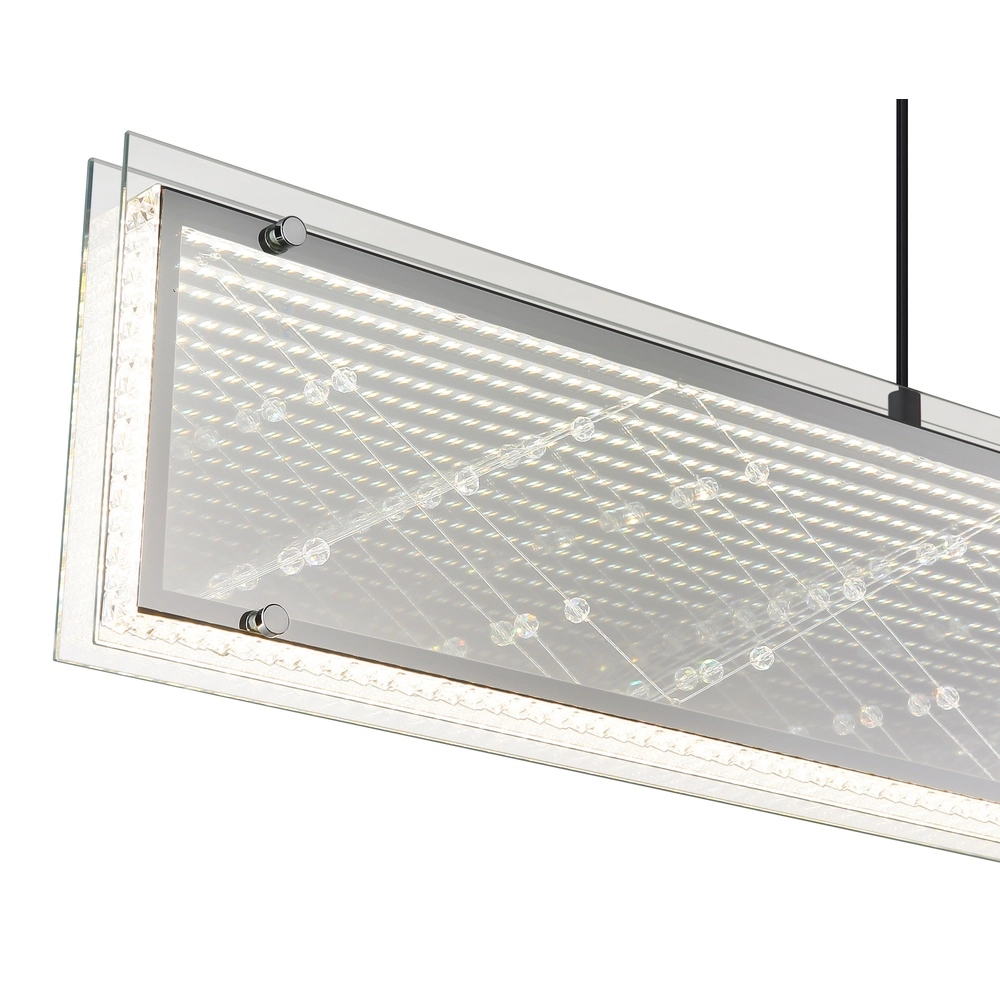 Lampe suspendue Mirrora Noir Globo 9007371575855