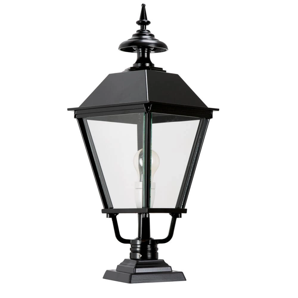 Ancienne lampe sur pied hollandaise Richmond noir