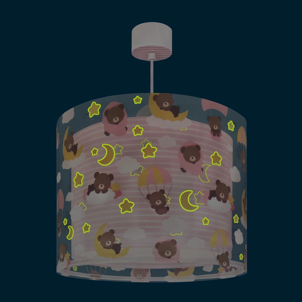 Suspension chambre d’enfant Baby Teddy rose Dalber 8420406415727