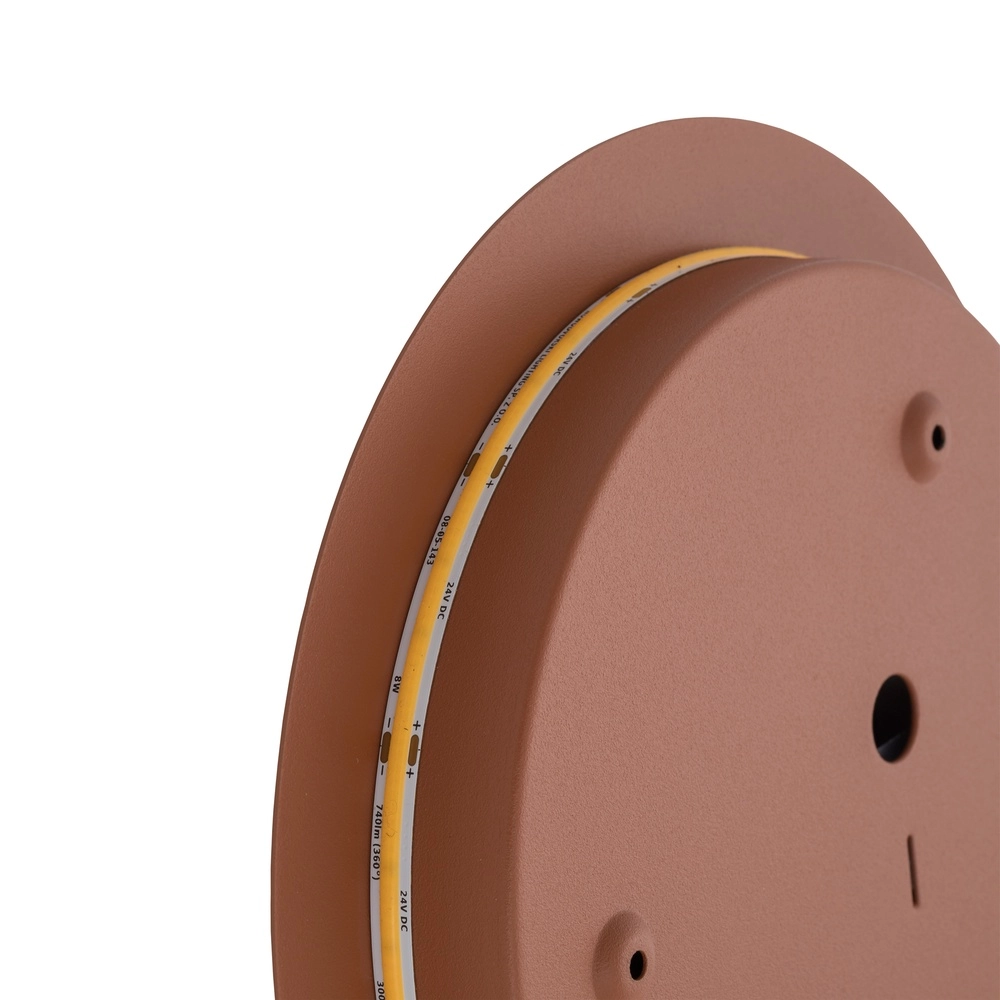 Lampe murale de conception Ring terre cuite Ø 25cm Lyora 5903139126588