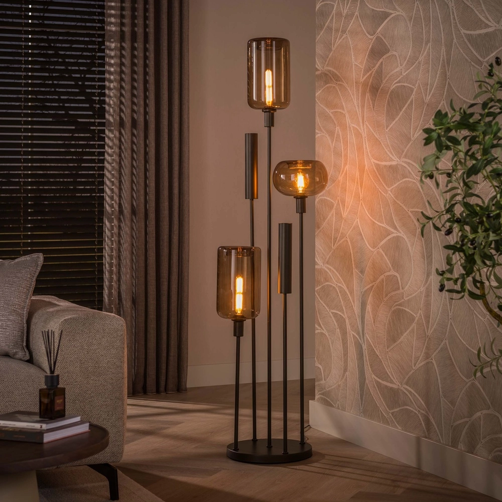 Lampadaire de conception Serene Sienna Brown Lyora 8716803514775