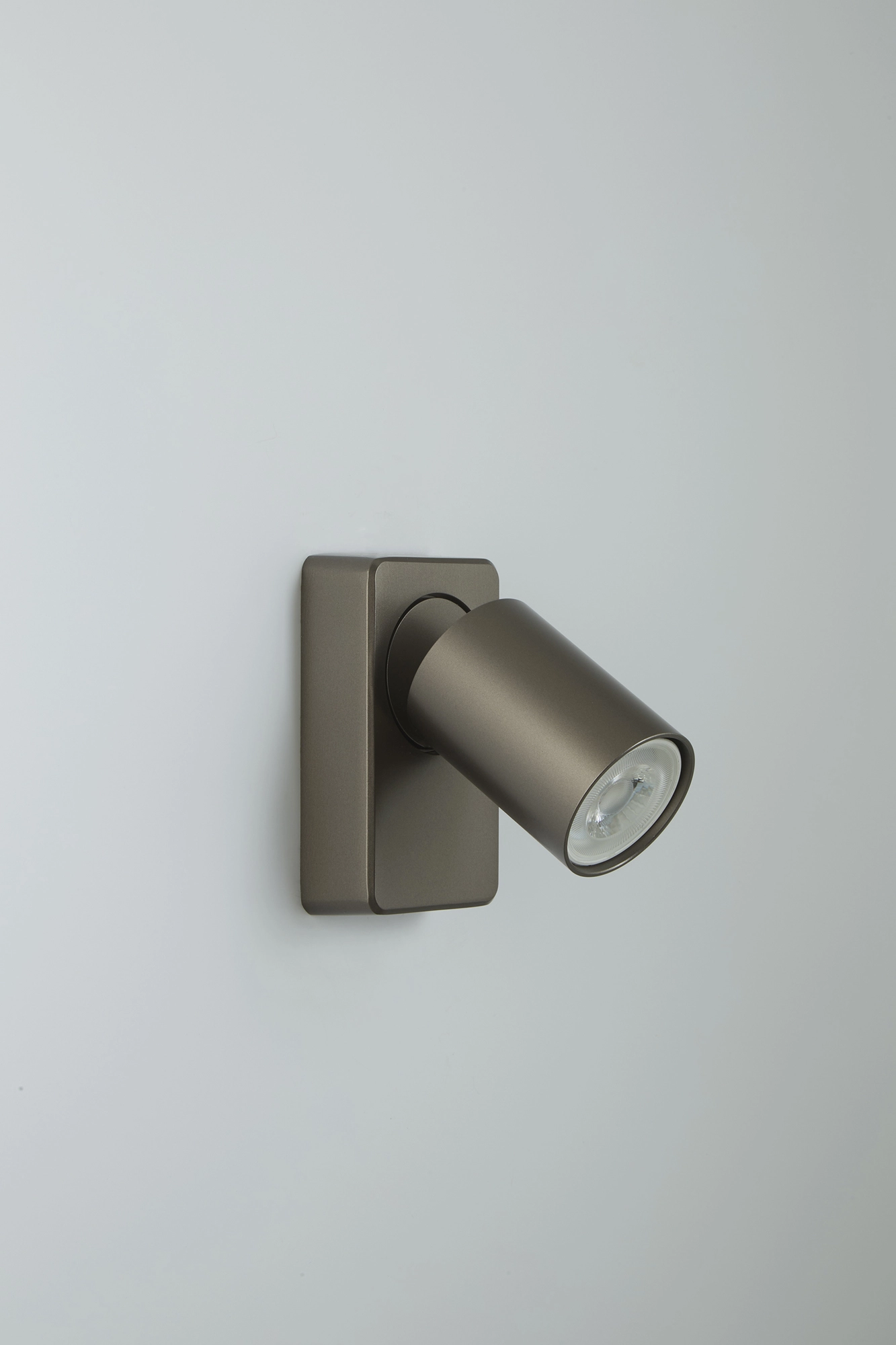 Lampe de plafond Moon 1 bronze rectangulaire Lyora 5053423311685