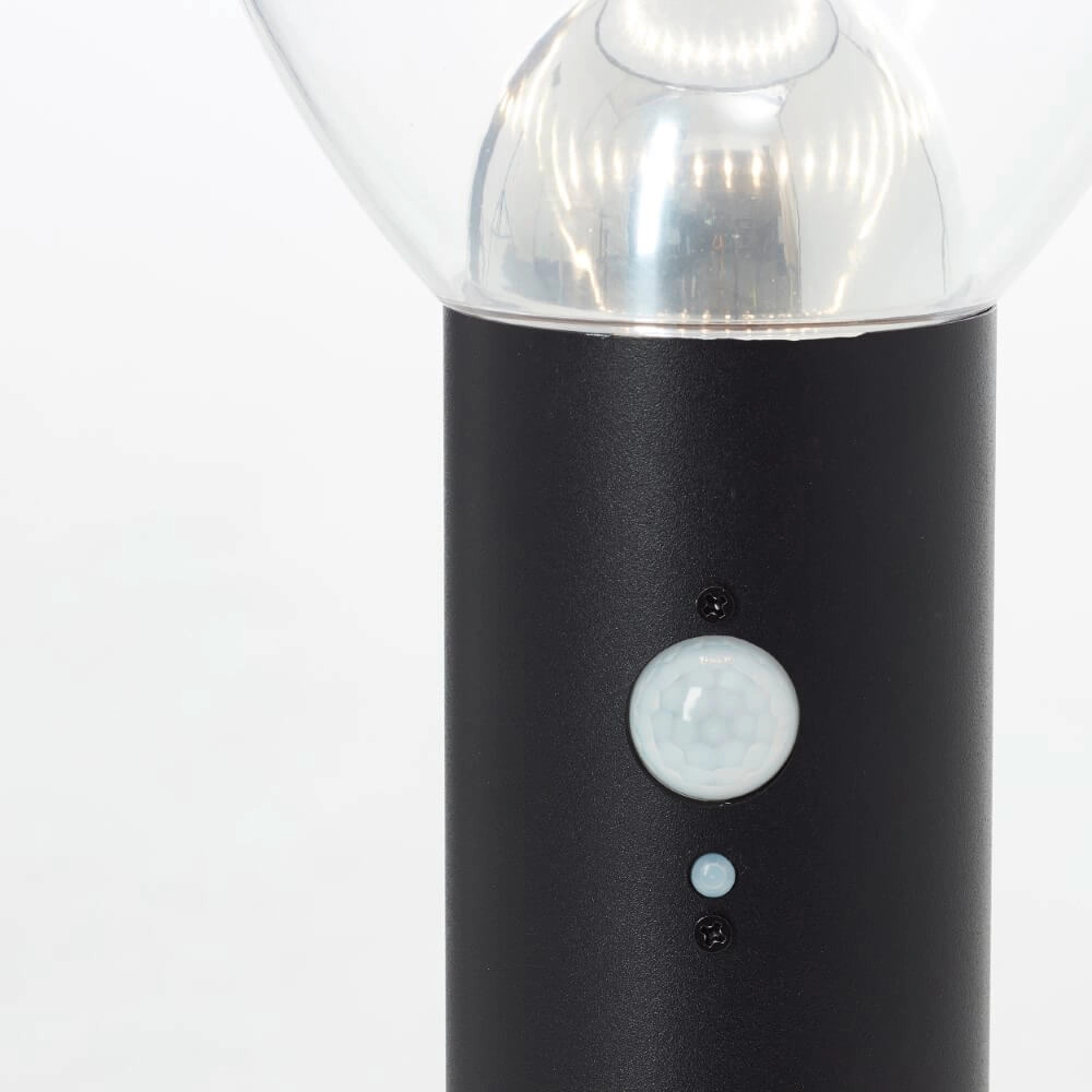 Lampe sur pied Tulip noir avec capteur Brilliant 4004353437762