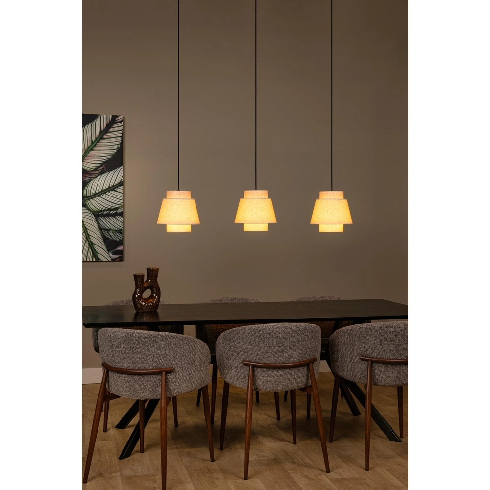 Lampe suspendue Tribute Crème 3 lumières Lucide 5411212211934