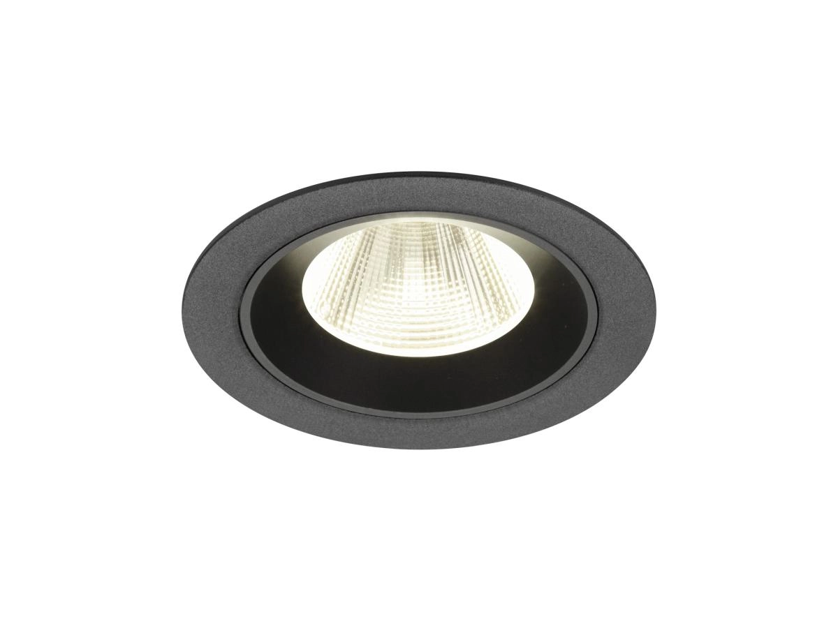 Spot encastré Numinos M noir 4000K - 20 deg