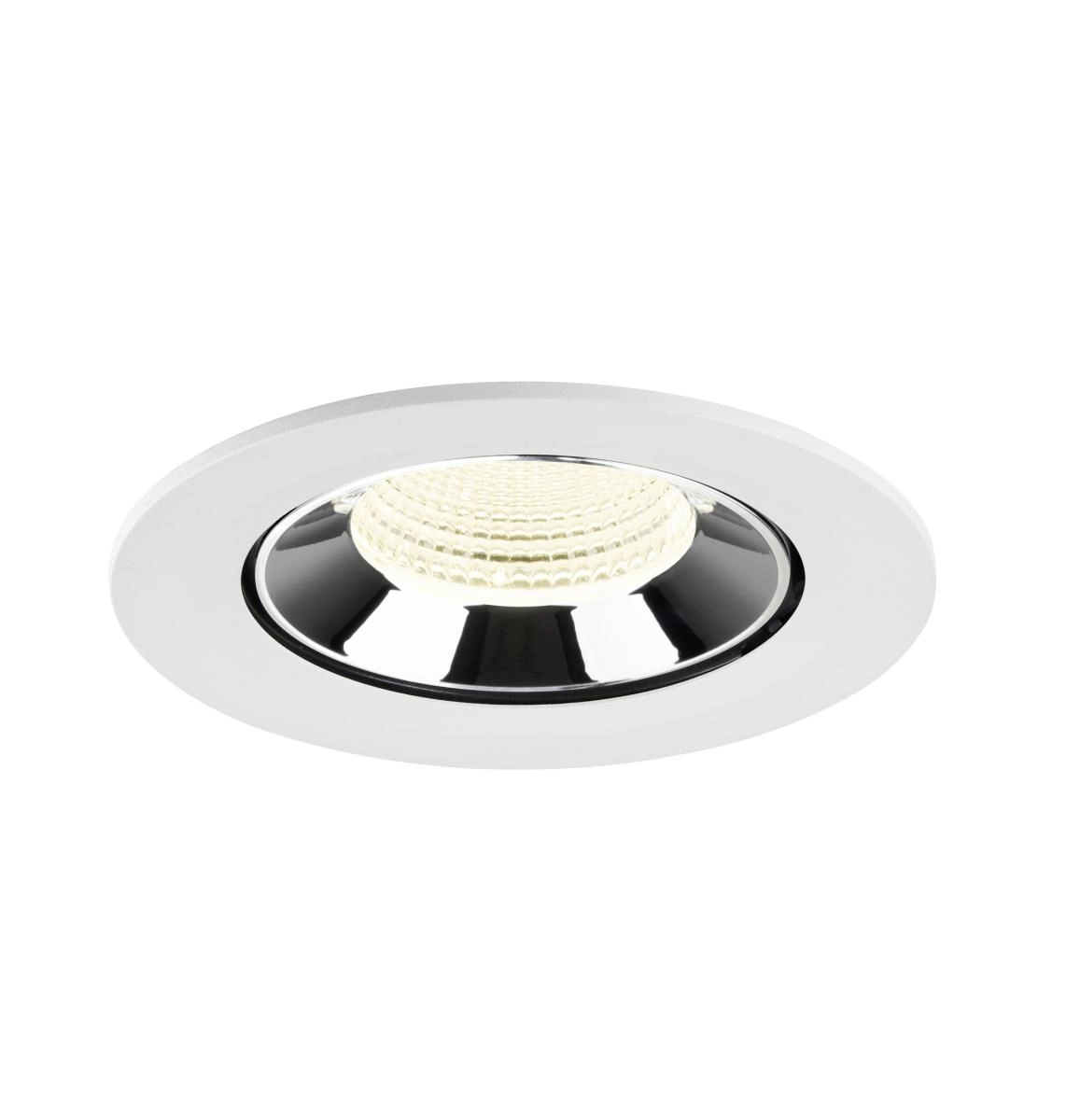 Spot encastré Numinos Gimble L blanc/chrome 4000K - 55 deg SLV 4024163309981