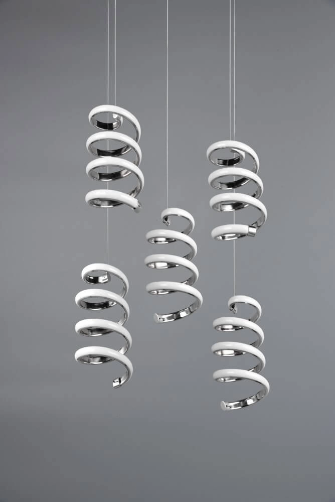 Lampe suspendue Laola 5 lumières Trio 4017807574029