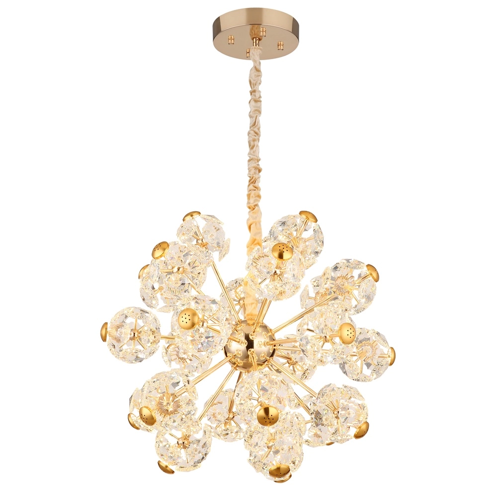 Lampe suspendue Floriella or Ø 65cm