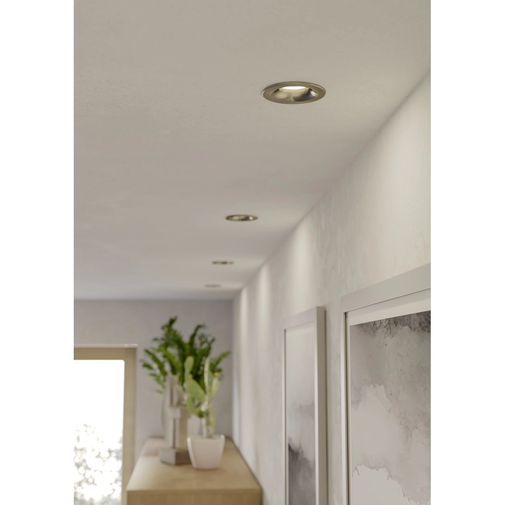 Spot encastré Salabate nickel Ø 8.8cm IP65 Eglo 9008606358878
