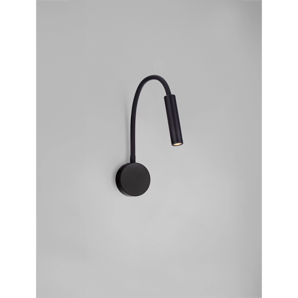 Lampe de chevet Sonica noir Lyora 5212017454874