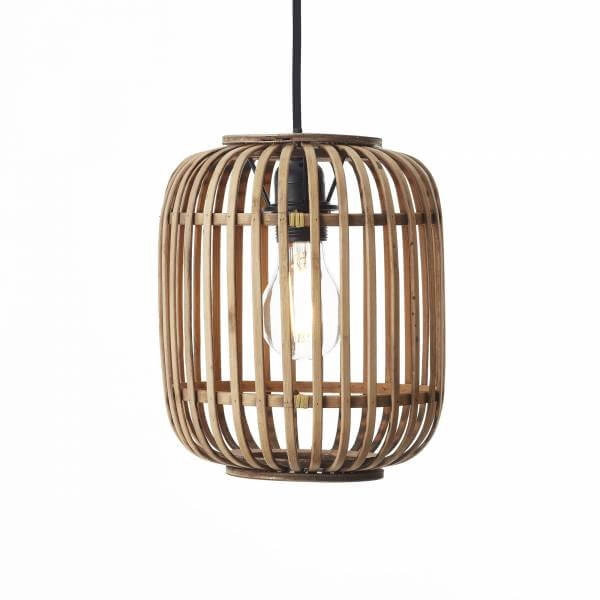 Lampe suspendue salle à manger Woodrow noir Brilliant 4004353347559