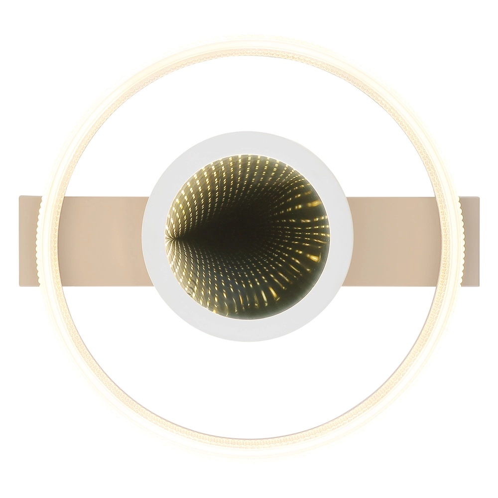 Plafonnier moderne Zara brun sable 36cm Globo 9007371567072