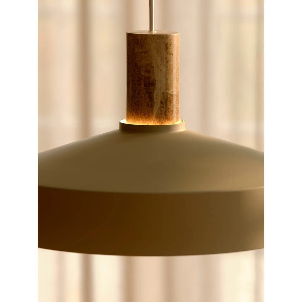 Suspension Elvas brun sable Ø 37,5cm Nordlux 5704924024238