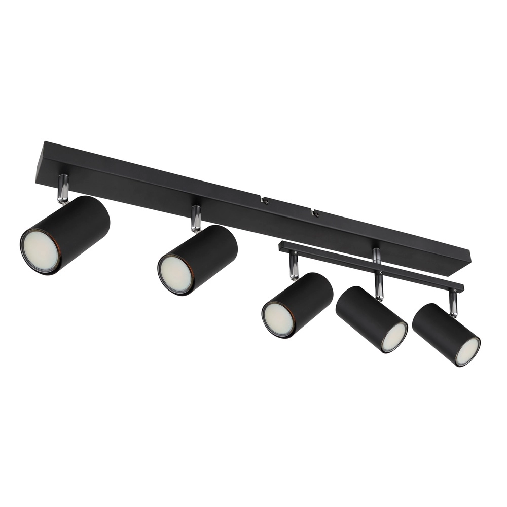 Lampe de plafond à 5 lumières Robby Noir Globo 9007371439577