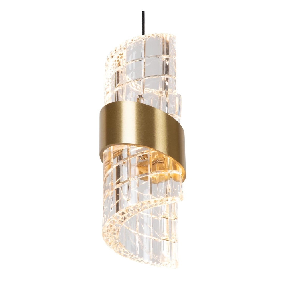 Lampe pendante de conception Kligande Quinte droite or cinq lumières Lucide 5411212134646