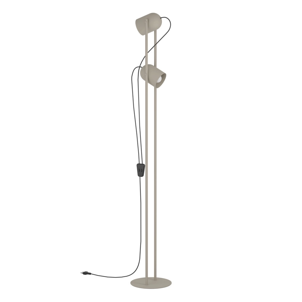 Lampadaire design Tilston brun sable Lampadaire design Tilston brun sable
