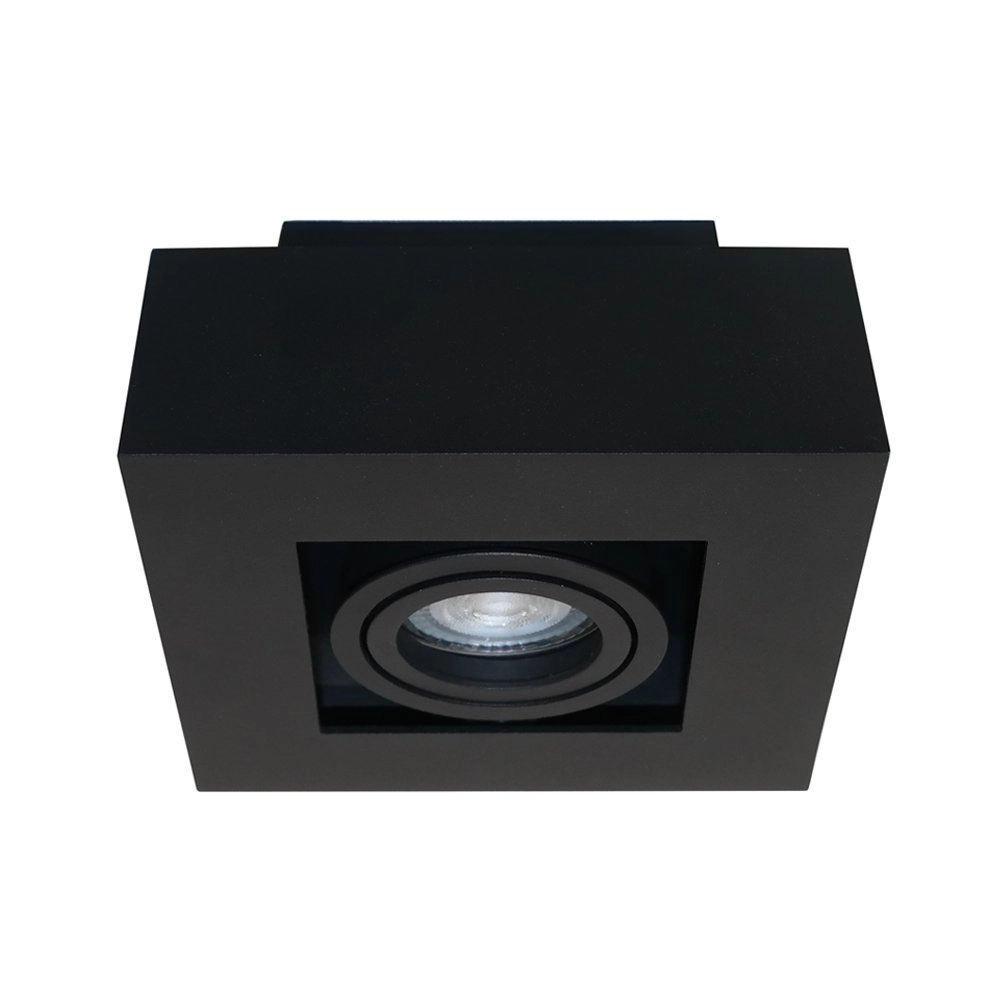 Spot de plafond noir Bosco Artdelight 8719831736386