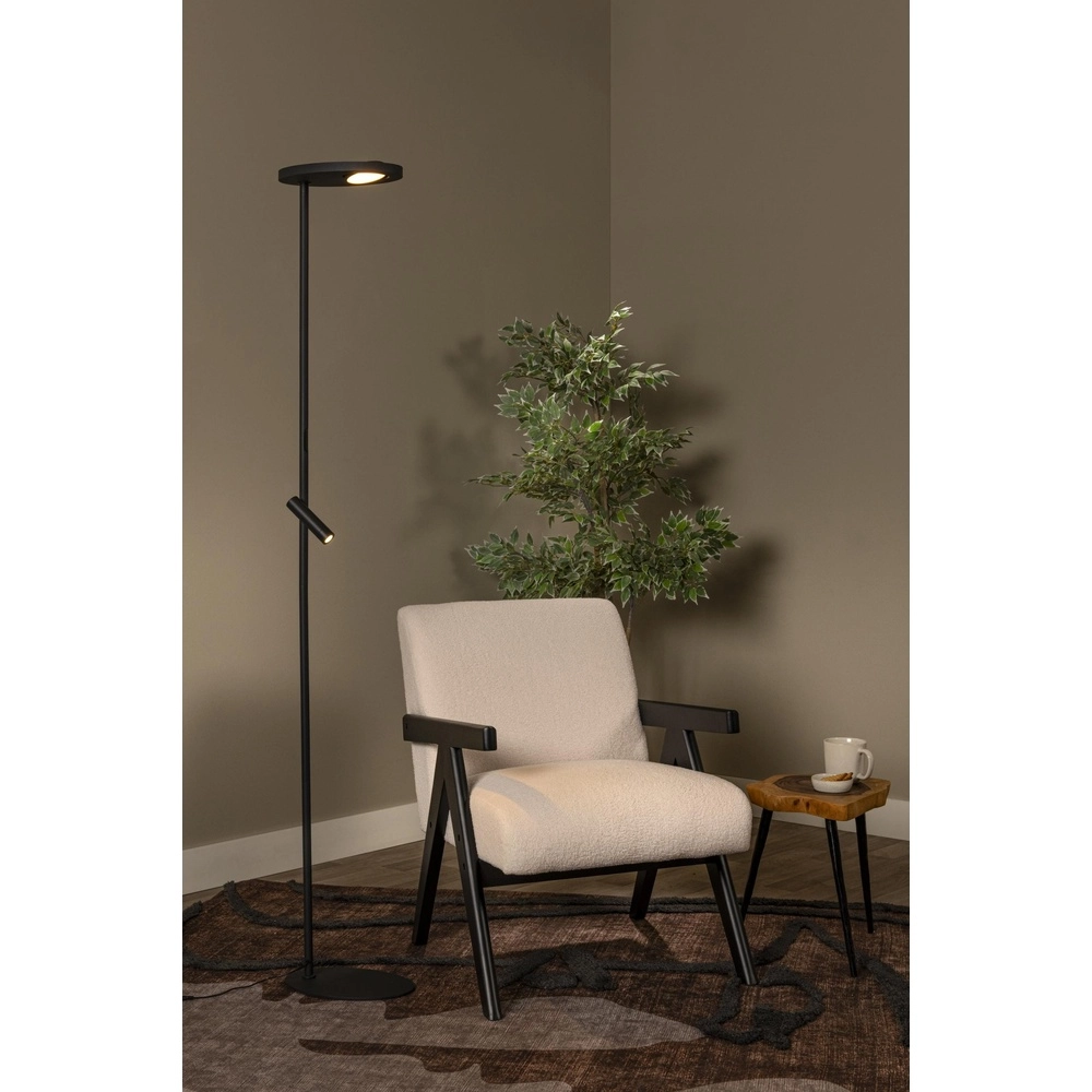 Lampe de lecture Ortolan Noir Lucide 5411212032249