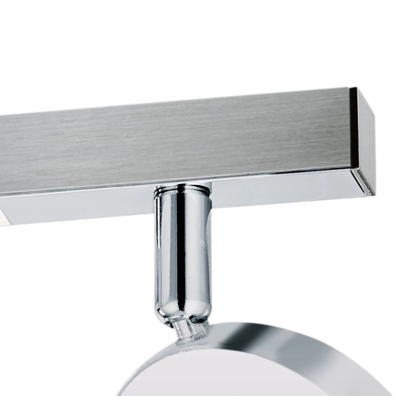 Spot LED Cardillio 1 Gris métallisé à 3 lumières Eglo 9002759961817