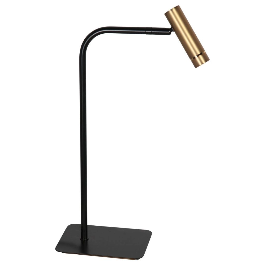 Lampe de table Lumo noir avec or Steinhauer 8712746184600
