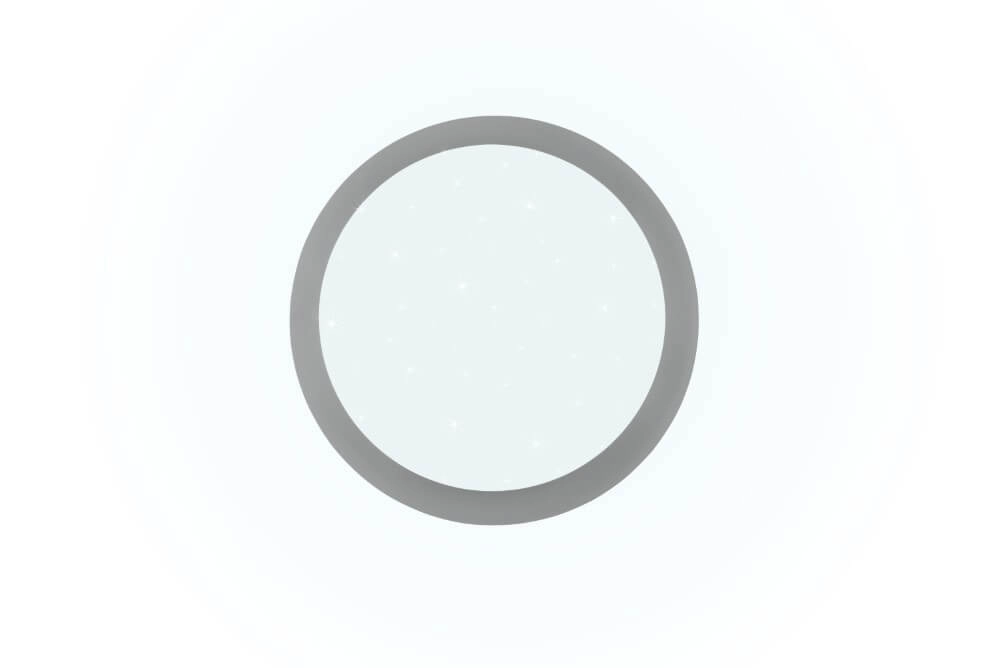 Plafonnier Frodeno 48 cm en acier inoxydable Trio 4017807508482