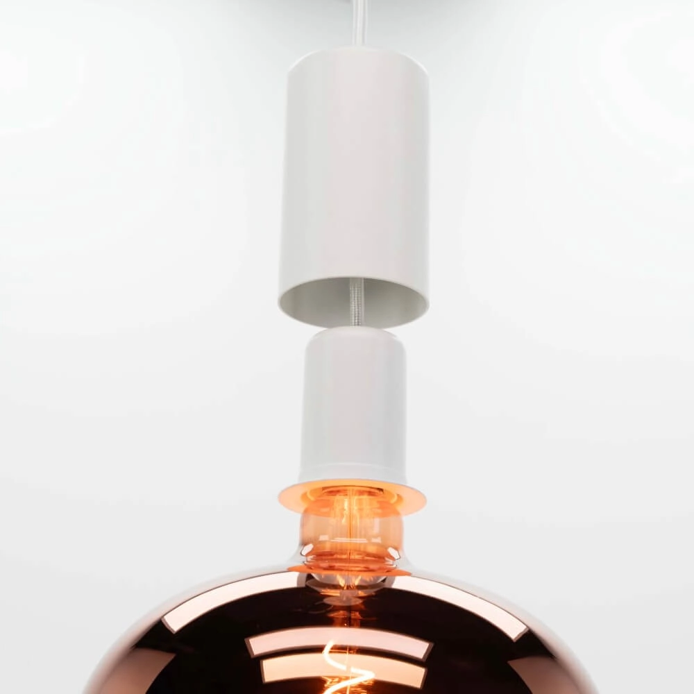 Pendule blanche Pozueta 1 E27 Eglo 9008606270231