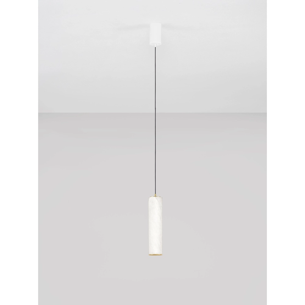 Lampe suspendue Diletto Or avec blanc Lyora 5212063503229