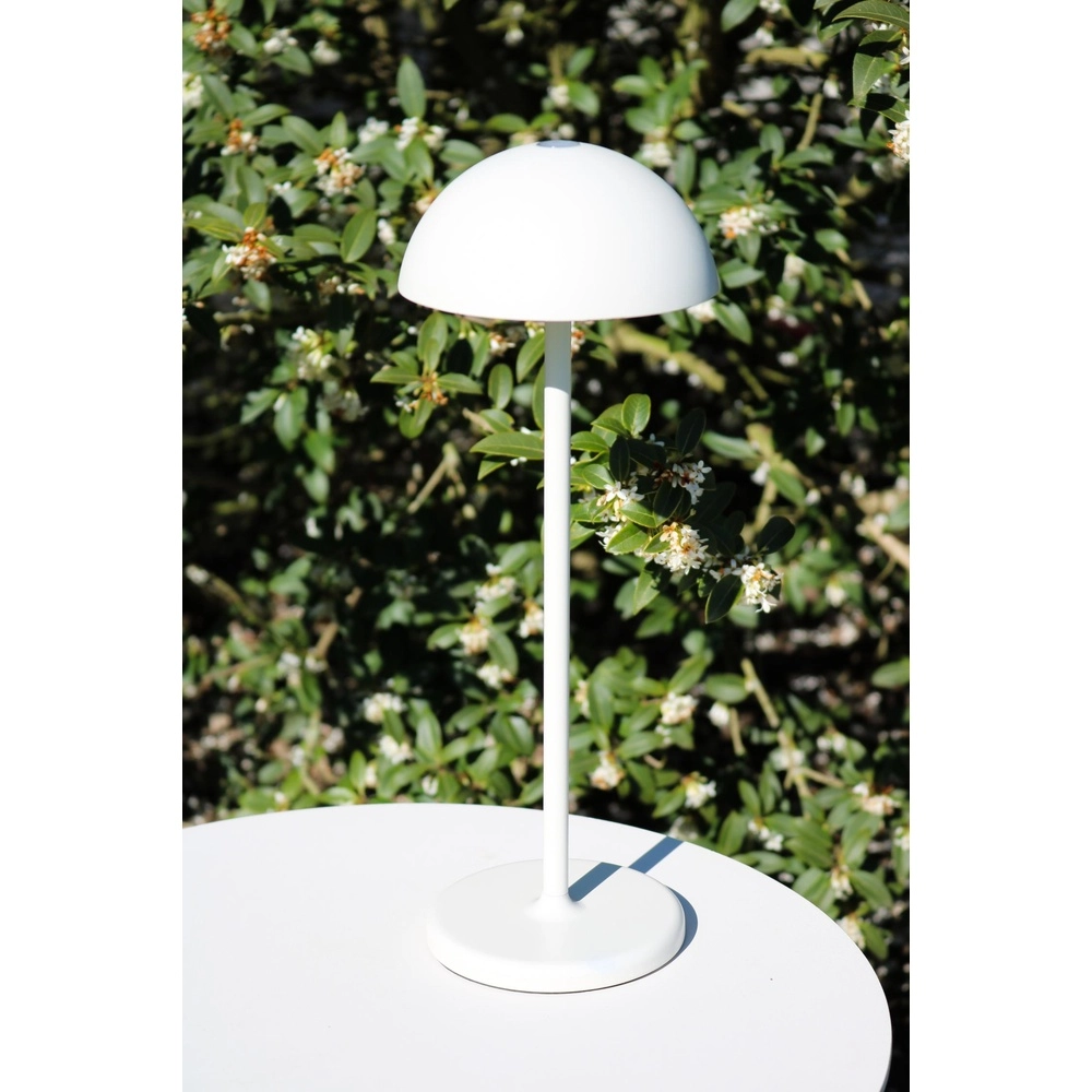 Lampe de table rechargeable Joy IP54 blanc Lucide 5411212151957