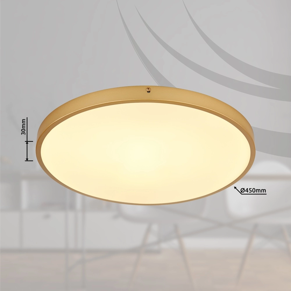 Éclairage de plafond Tibey design or Ø 45cm Globo 9007371457212
