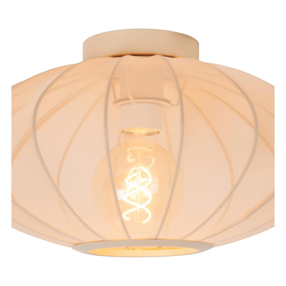 Lampe de plafond Corina brun sable Ø 40cm Lucide 5411212031990