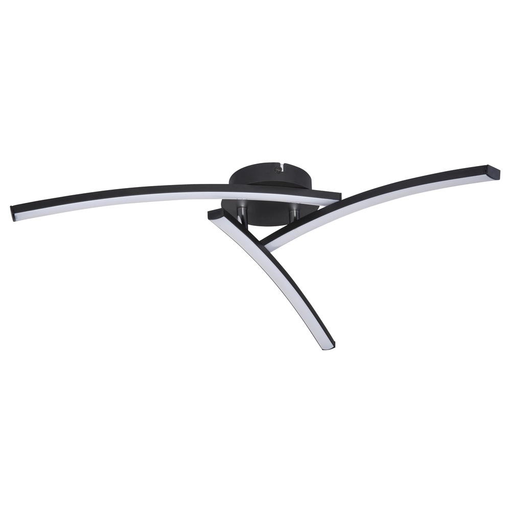 Lampe de plafond à design Tansy I Noir Globo 9007371401604