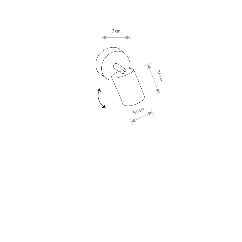 Spot mural doré Eye Lyora 5903139881692