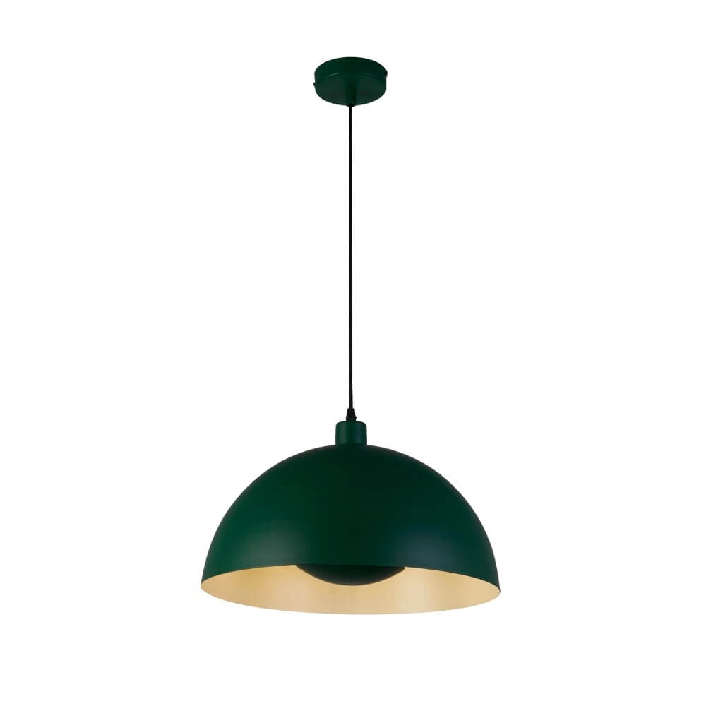 Suspension verte Mars Abat-jour 20cm de haut