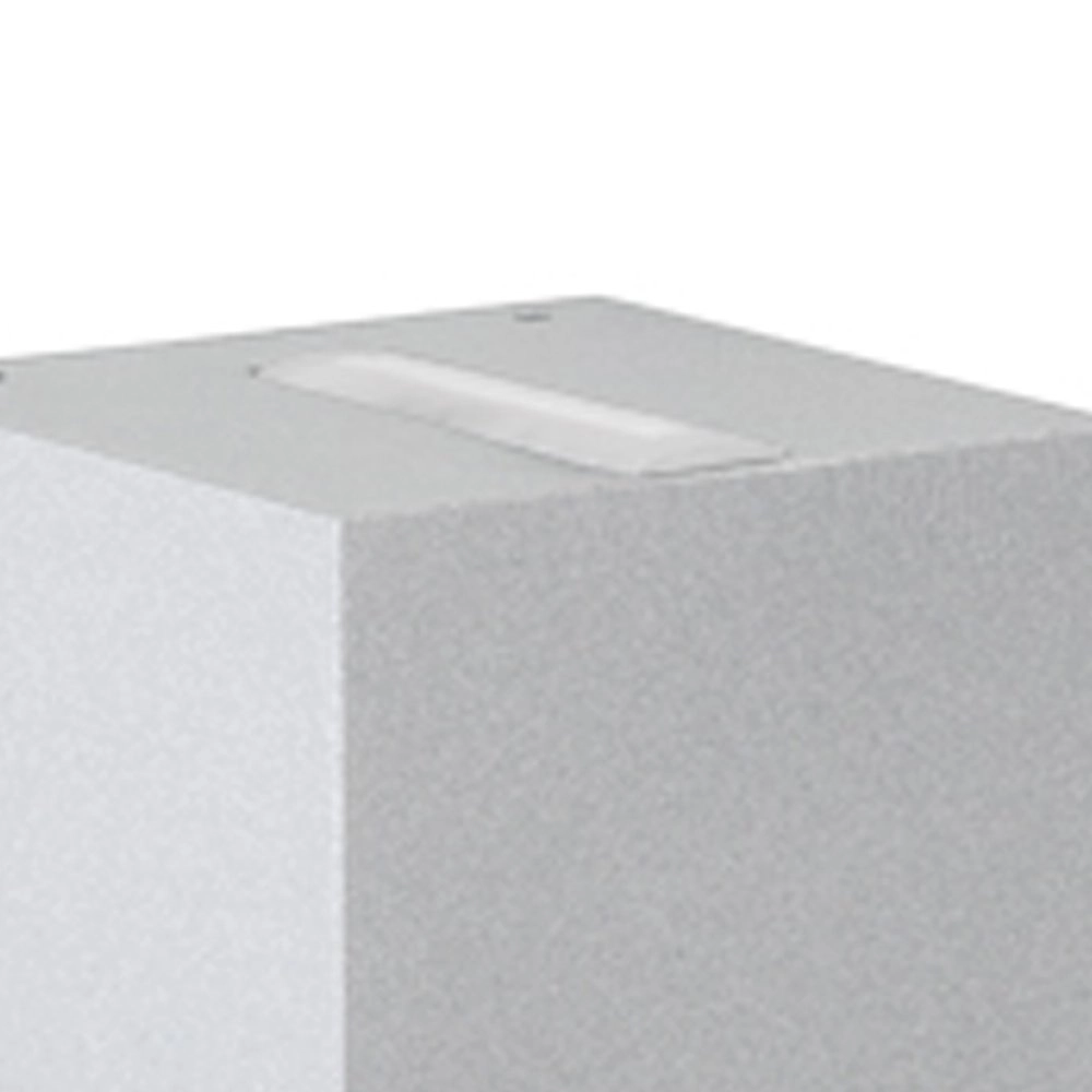 Applique LED carrée Lino 10,5 cm - gris Albert 4007235923711