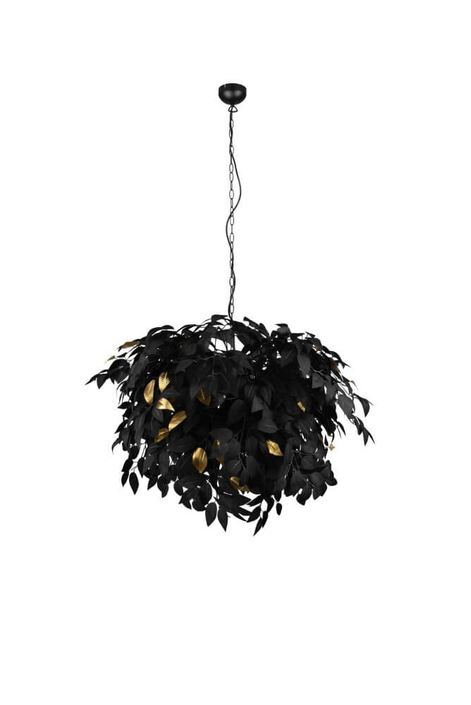 Lampe suspendue feuille Leavy Ø70cm Trio 4017807522655
