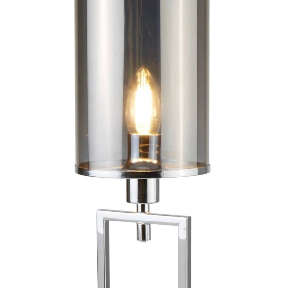 Lampe de table Catalina avec verre fumé Searchlight 5053423097879