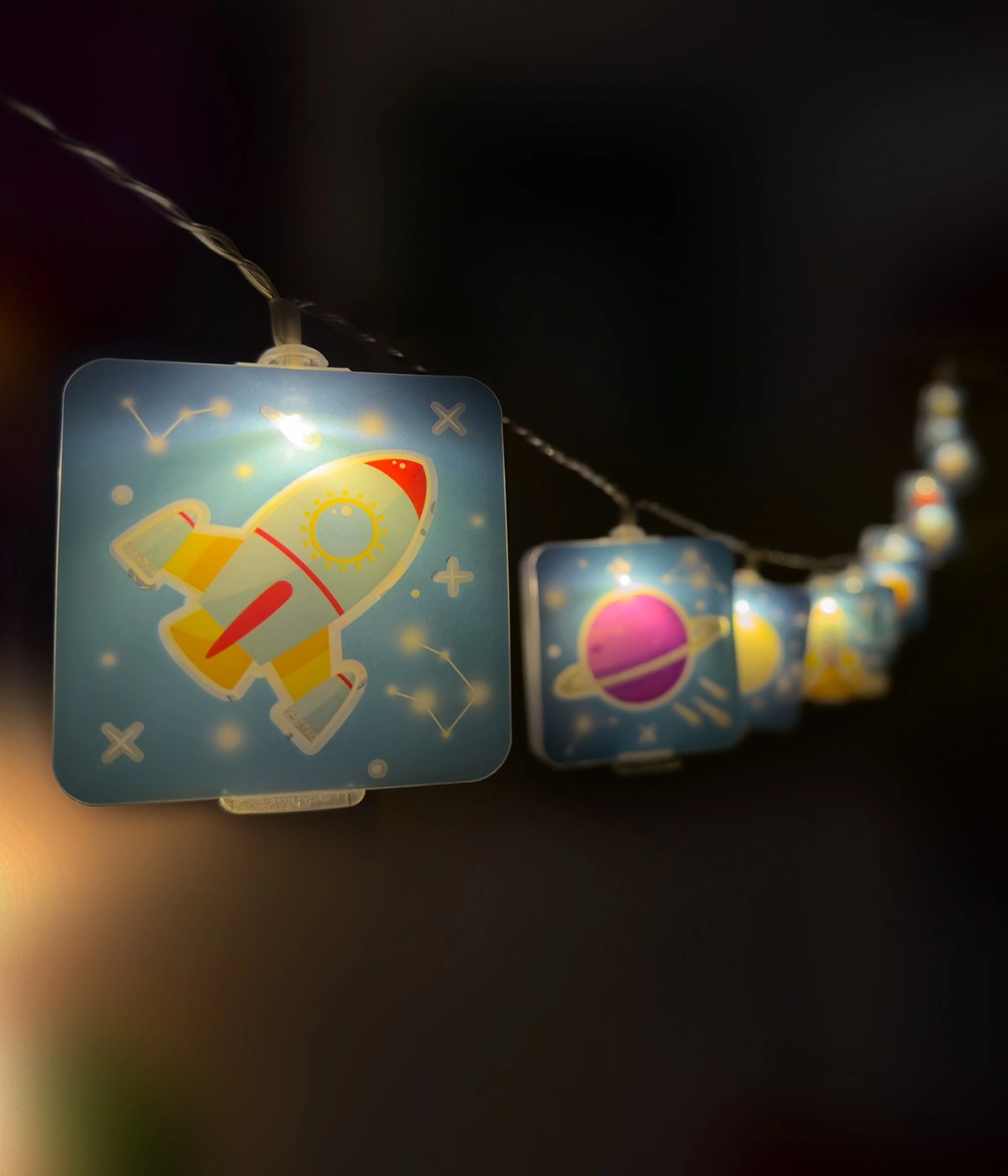 Guirlandes lumineuses Rocket bleu Dalber 8420406633558