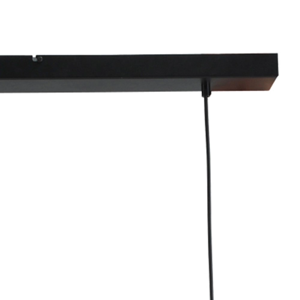 Lampe de salle à manger Boris Concepto 3x14 noir avec du gris Masterlight 8718121151618