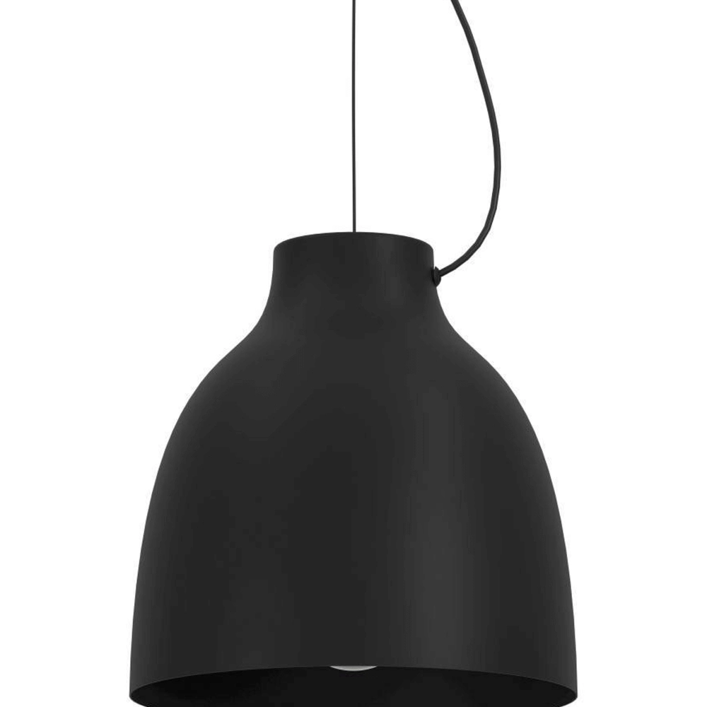 Lampe suspendue noire Camasca Ø 28 cm Eglo 9008606239054