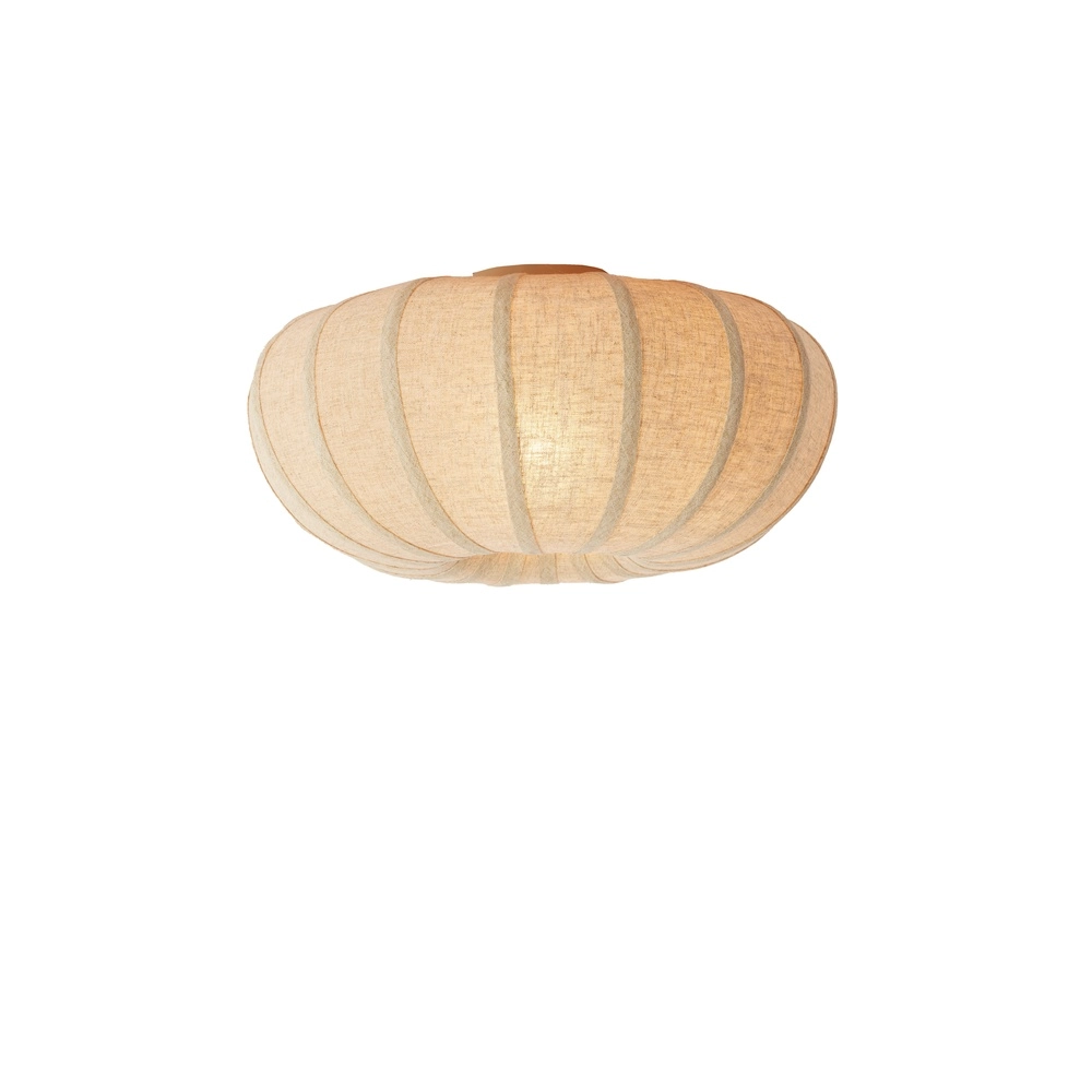 Lampe de plafond Japandi Zosia Ø 50cm - naturel - 1x E27 Light & Living 8717807831844