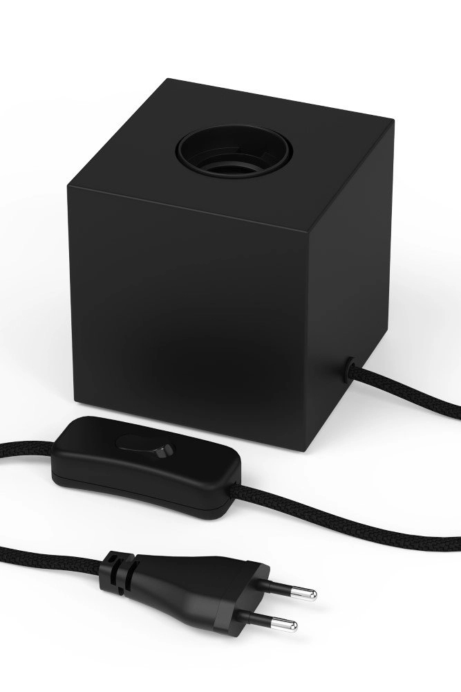 Lampe de table noire Calexa